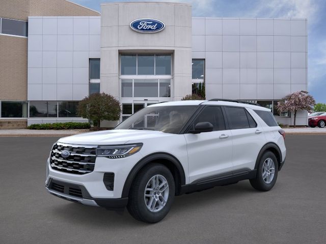 White Metallic 2026 Ford Explorer Active AWD SUV / Crossover All-Wheel Drive Automatic