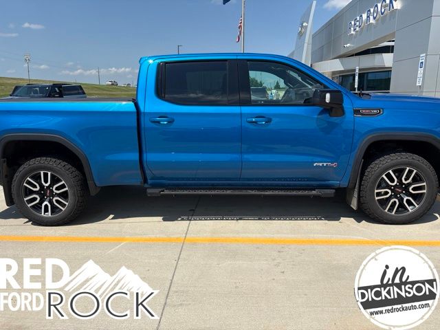 Blue Metallic 2022 GMC Sierra 1500 Pickup Truck Four-Wheel Drive Automatic
