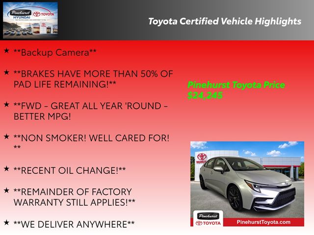 Used 2024 Toyota Corolla Hybrid Sedan