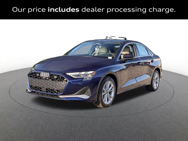 Navarra Blue Metallic 2026 Audi A3 Sedan All-Wheel Drive 7-Speed Automatic