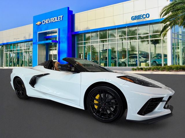 Arctic White 2027 Chevrolet Corvette Convertible Rear-Wheel Drive 8-Speed Dual Clutch