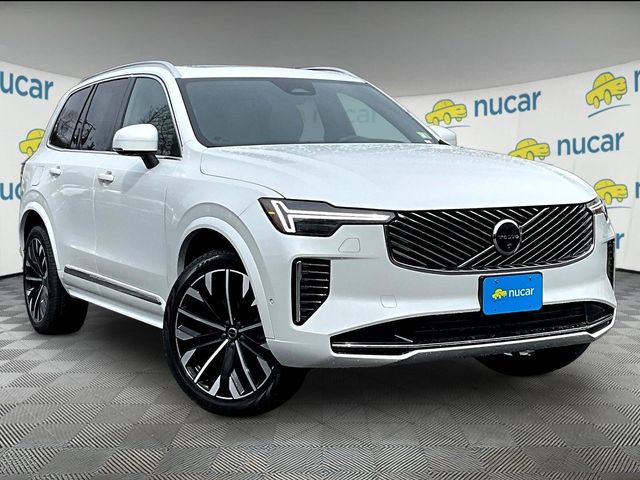 White 2025 Volvo XC90 B6 Plus Bright Theme 7-Passenger AWD SUV / Crossover All-Wheel Drive Automatic