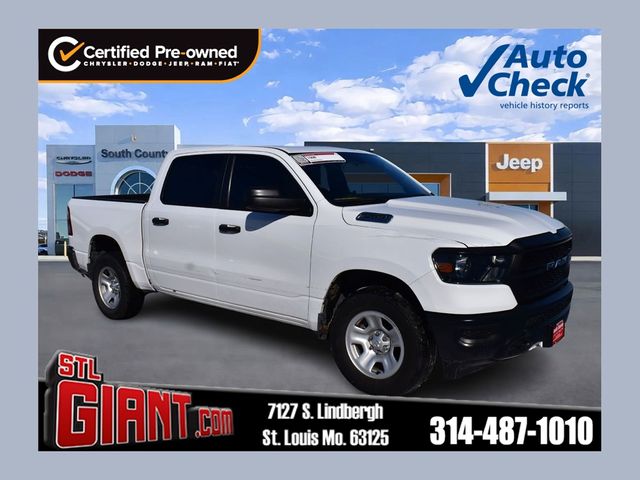 Bright White Clearcoat 2023 RAM 1500 Pickup Truck Four-Wheel Drive 8-Speed Automatic
