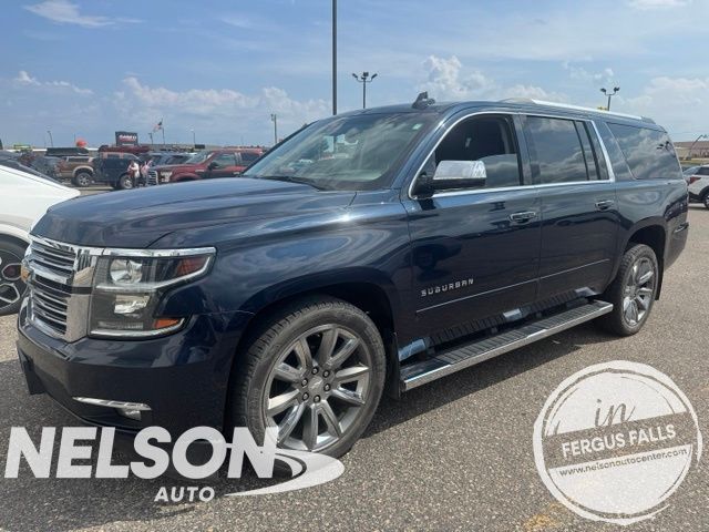 Blue Velvet Metallic 2017 Chevrolet Suburban SUV / Crossover Four-Wheel Drive 6-Speed Automatic Overdrive
