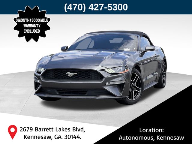 Gray (Magnetic Metallic) 2020 Ford Mustang Convertible Rear-Wheel Drive Automatic