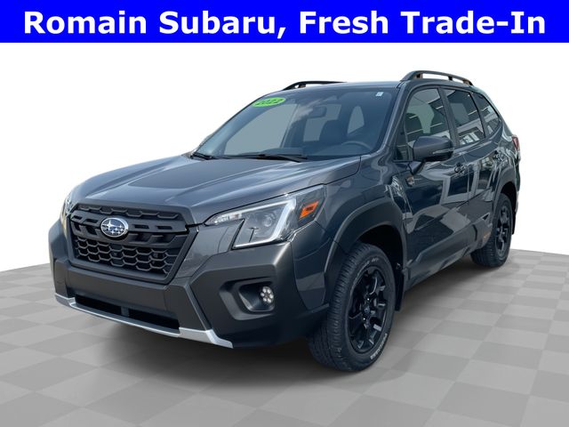 Magnetite Gray Metallic 2022 Subaru Forester Wilderness Crossover AWD SUV / Crossover All-Wheel Drive Continuously Variable Transmission
