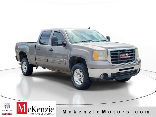 Steel Gray Metallic 2009 GMC Sierra 2500HD Pickup Truck Four-Wheel Drive 6-Speed Automatic Overdrive