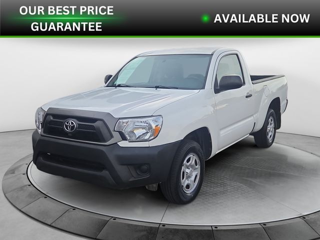 Super White 2013 Toyota Tacoma Pickup Truck 4X2 4-Speed Automatic Overdrive
