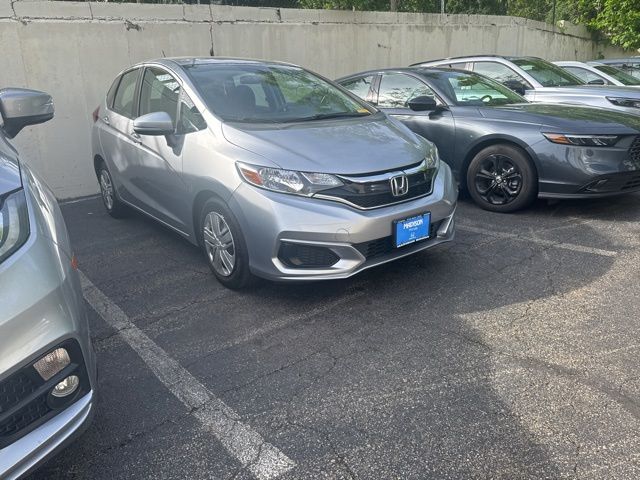 Silver 2019 Honda Fit LX FWD Hatchback Front-Wheel Drive Continuously Variable Transmission
