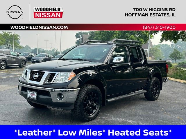 Super Black Metallic 2012 Nissan Frontier Pickup Truck Four-Wheel Drive 5-Speed Automatic Overdrive