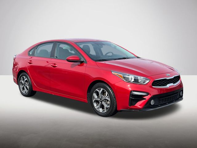 Currant Red 2020 Kia Forte LXS FWD Sedan Front-Wheel Drive Continuously Variable Transmission