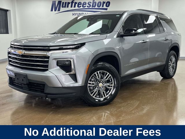 Sterling Gray Metallic 2024 Chevrolet Traverse LT AWD SUV / Crossover Four-Wheel Drive 8-Speed Automatic