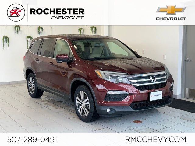 Red (Maroon) 2018 Honda Pilot EX-L AWD SUV / Crossover All-Wheel Drive 6-Speed Automatic