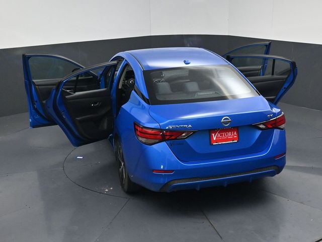 2023 Nissan Sentra SV Blue at DeMontrond Mazda