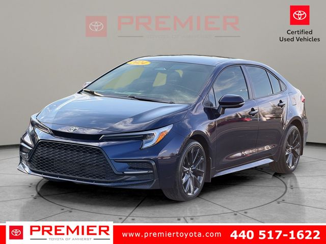 Blueprint 2024 Toyota Corolla SE FWD Sedan Front-Wheel Drive Continuously Variable Transmission