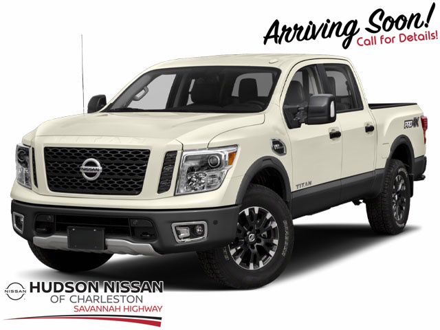 2018 Cayenne Red Nissan Titan SL Truck