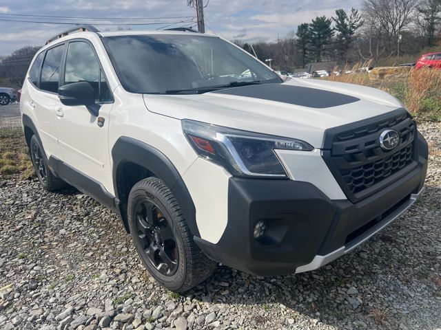 Crystal White Pearl 2023 Subaru Forester Wilderness Crossover AWD SUV / Crossover All-Wheel Drive Continuously Variable Transmission