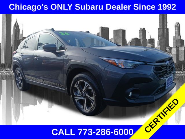 Magnetite Gray Metallic/Crystal Black Silica 2026 Subaru Crosstrek Premium AWD SUV / Crossover All-Wheel Drive Continuously Variable Transmission