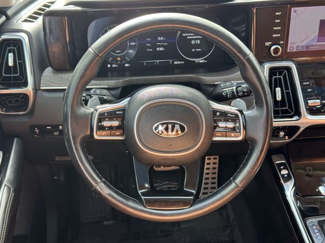 2021 Kia Sorento SX Prestige X-Line Silver at Shottenkirk Kia Fort Bend