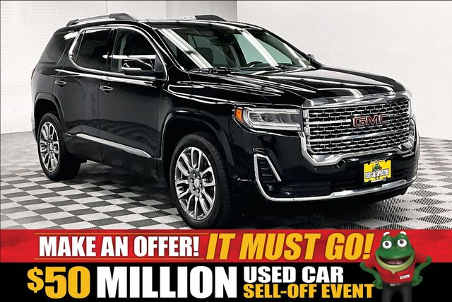 Black (Ebony Twilight Metallic) 2023 GMC Acadia SUV / Crossover Four-Wheel Drive 9-Speed Automatic