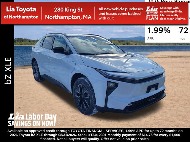 Pearl 2026 Toyota bZ SUV / Crossover All-Wheel Drive Automatic