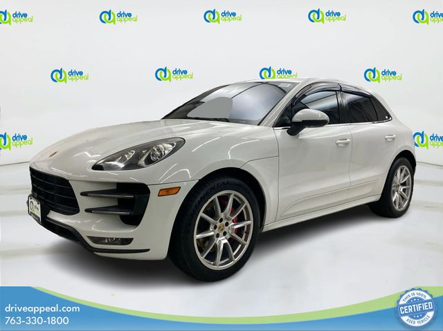 White 2015 Porsche Macan Turbo AWD SUV / Crossover All-Wheel Drive 7-Speed Automatic