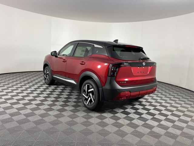 2025 Scarlet Ember Tintcoat/Super Black Nissan Kicks SV FWD SUV