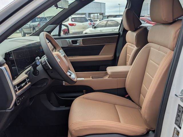 2027 Hyundai Santa Fe Hybrid Calligraphy White at Baytown Hyundai