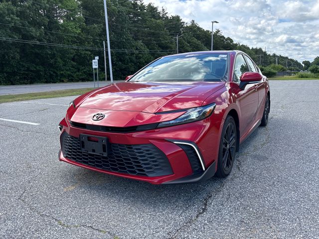 Supersonic Red 2025 Toyota Camry Sedan All-Wheel Drive Continuously Variable Transmission