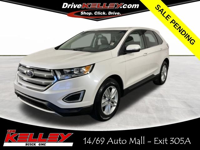 White Platinum Metallic Tri-Coat 2016 Ford Edge SUV / Crossover All-Wheel Drive 6-Speed Automatic