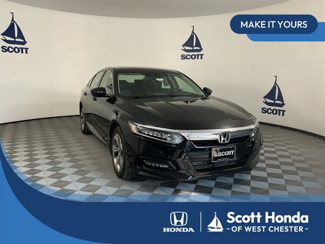Crystal Black Pearl 2019 Honda Accord Sedan Front-Wheel Drive Automatic