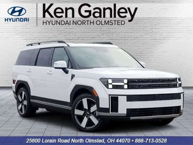 Serenity White 2026 Hyundai Santa Fe Hybrid SUV / Crossover All-Wheel Drive 6-Speed Automatic