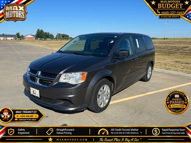 Gray (Granite Crystal Metallic Clearcoat) 2016 Dodge Grand Caravan Minivan Front-Wheel Drive 6-Speed Automatic