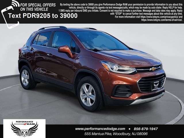 Red (Dark Copper Metallic) 2019 Chevrolet Trax LT AWD SUV / Crossover All-Wheel Drive 6-Speed Automatic