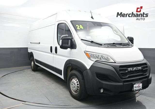 Bright White Clearcoat 2024 RAM ProMaster Van  9-Speed Automatic
