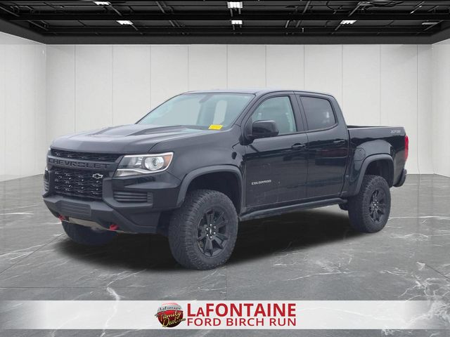Black 2022 Chevrolet Colorado Pickup Truck Four-Wheel Drive 8-Speed Automatic