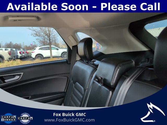 Ruby Red Metallic 2018 Ford Edge SEL AWD SUV / Crossover All-Wheel Drive 6-Speed Automatic