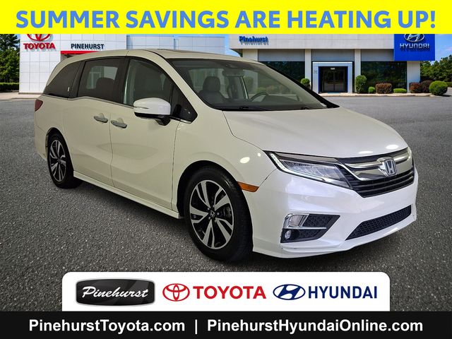 White 2019 Honda Odyssey Minivan Front-Wheel Drive Automatic