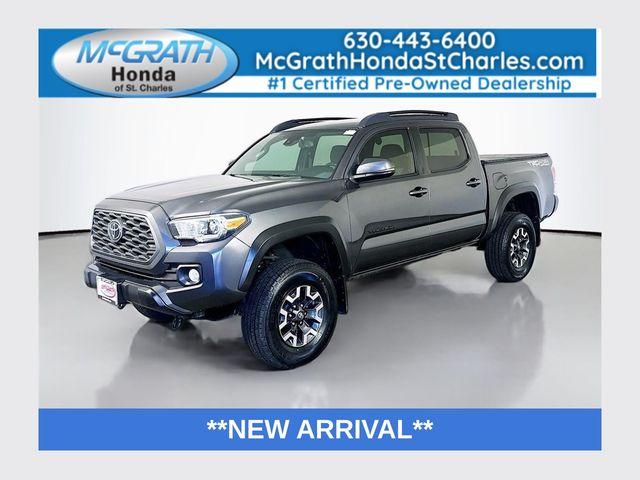 Magnetic Gray Metallic 2022 Toyota Tacoma TRD Off Road Double Cab 4WD Pickup Truck Four-Wheel Drive 6-Speed Automatic