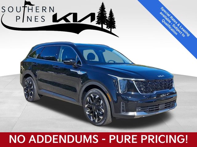 Ebony Black 2026 Kia Sorento SUV / Crossover Front-Wheel Drive 8-Speed Dual Clutch