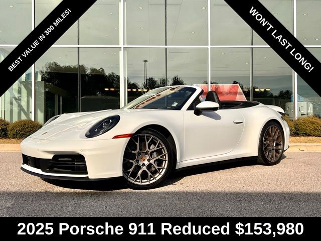 2025 Porsche 911 Carrera Cabriolet RWD