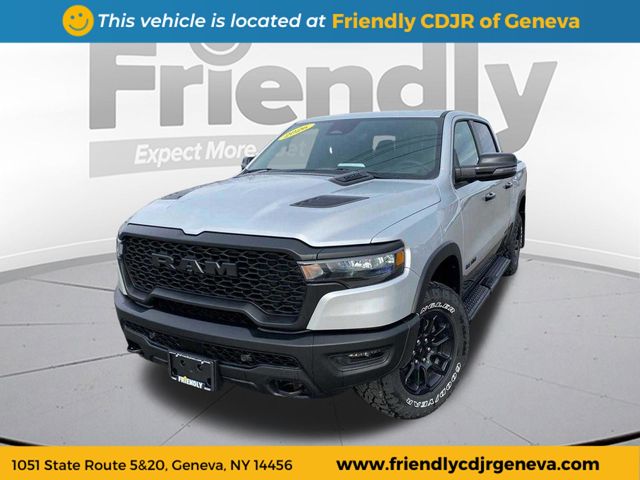 Silver Zynith 2026 RAM 1500 Pickup Truck Four-Wheel Drive 8-Speed Automatic