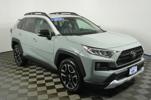 Lunar Rock/Ice Edge Roof 2019 Toyota RAV4 SUV / Crossover All-Wheel Drive 8-Speed Automatic