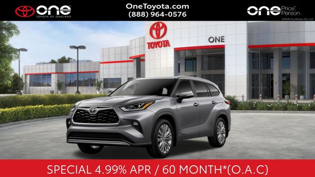 Heavy Metal 2026 Toyota Highlander Hybrid Platinum AWD SUV / Crossover All-Wheel Drive Continuously Variable Transmission