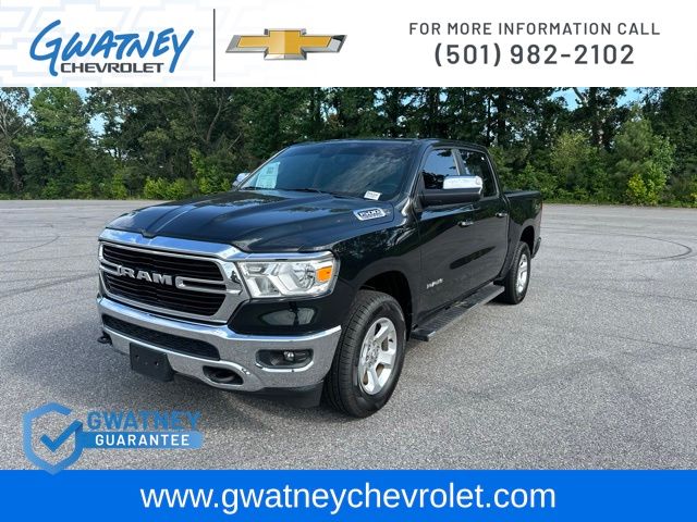 Black Forest Green Pearlcoat 2019 RAM 1500 Pickup Truck Four-Wheel Drive 8-Speed Automatic