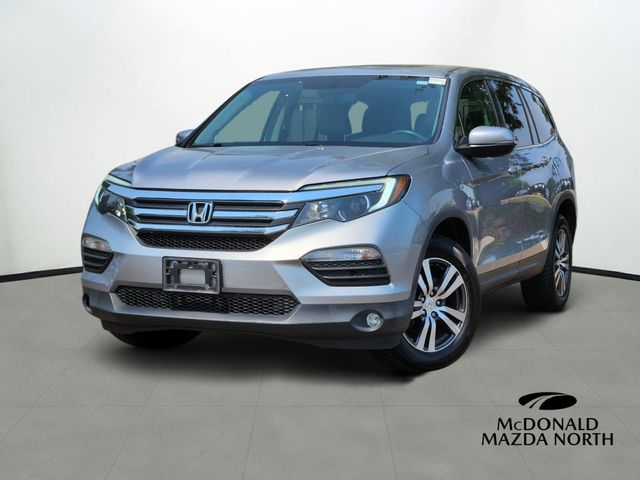 Gray (Modern Steel Metallic) 2017 Honda Pilot SUV / Crossover All-Wheel Drive 6-Speed Automatic