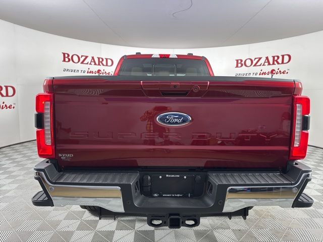 2025 Ruby Red Metallic Tinted Clearcoat Ford Super Duty F-350 SRW Lariat 4X4 Truck