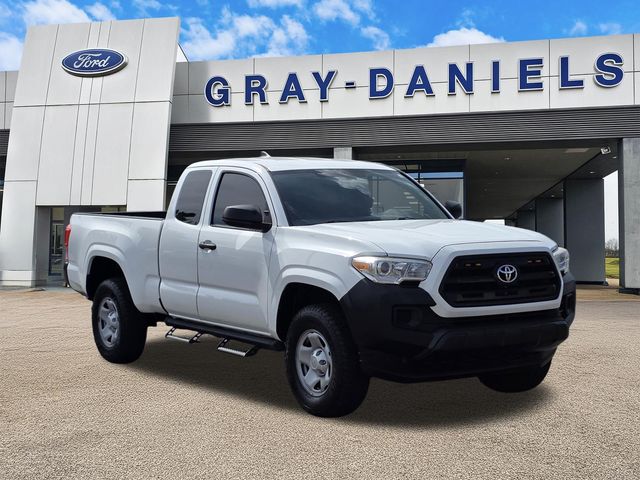 Super White 2017 Toyota Tacoma Pickup Truck 4X2 6-Speed Automatic