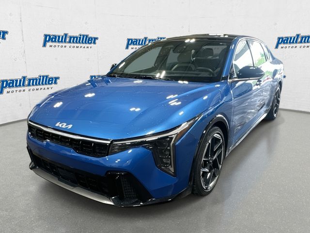 Wave Blue 2025 Kia K4 Sedan Front-Wheel Drive Continuously Variable Transmission