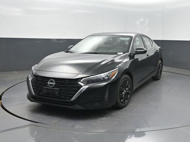 Super Black 2025 Nissan Sentra Sedan Front-Wheel Drive Continuously Variable Transmission